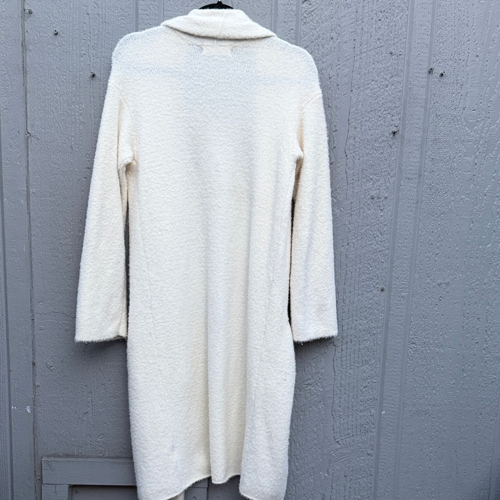 Anthropologie Thornton Longline Cardigan Sleeping on Snow, Wool Blend Size: M - Picture 9 of 9